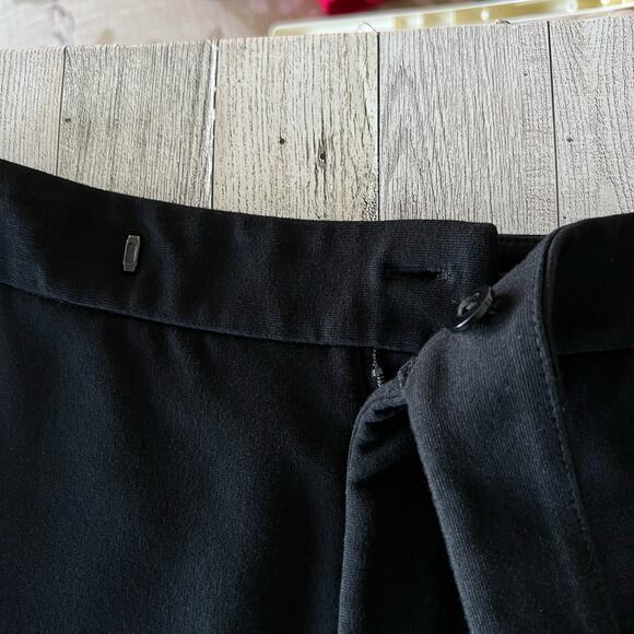 Ralph Lauren LRL Black Label Knit Viscose Blend Ankle Pants Sz M Stretch - Picture 9 of 13